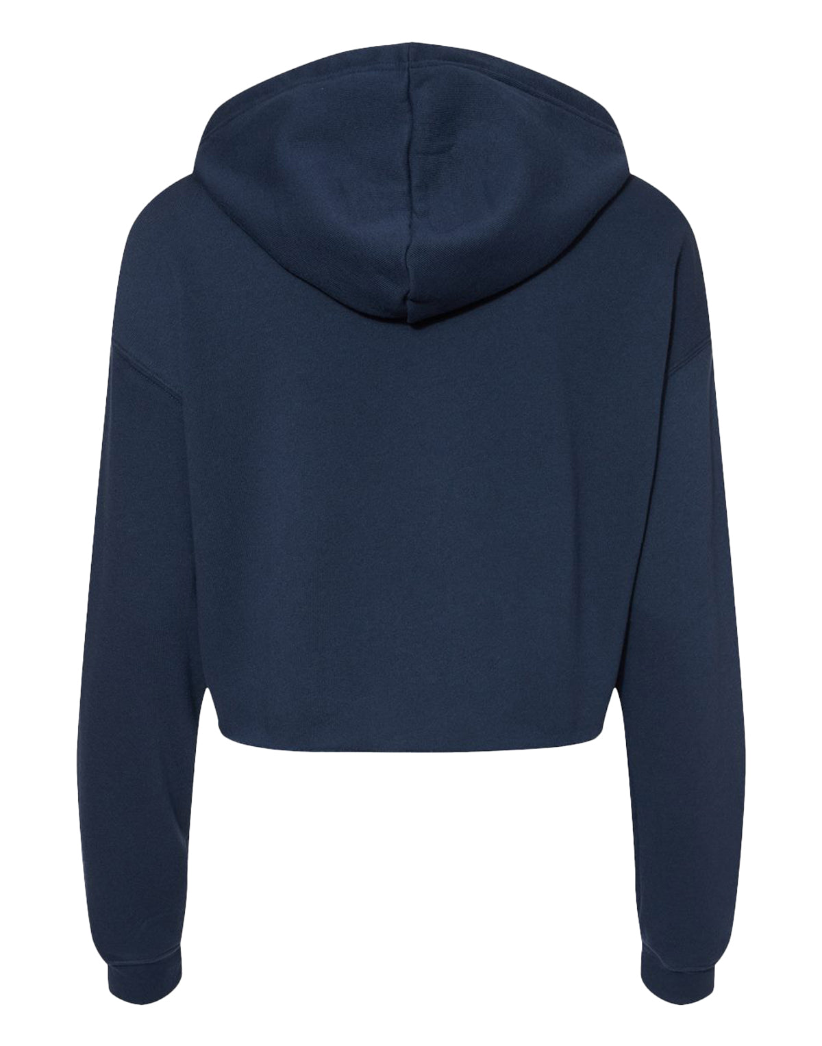 Crop Hoodie - Navy