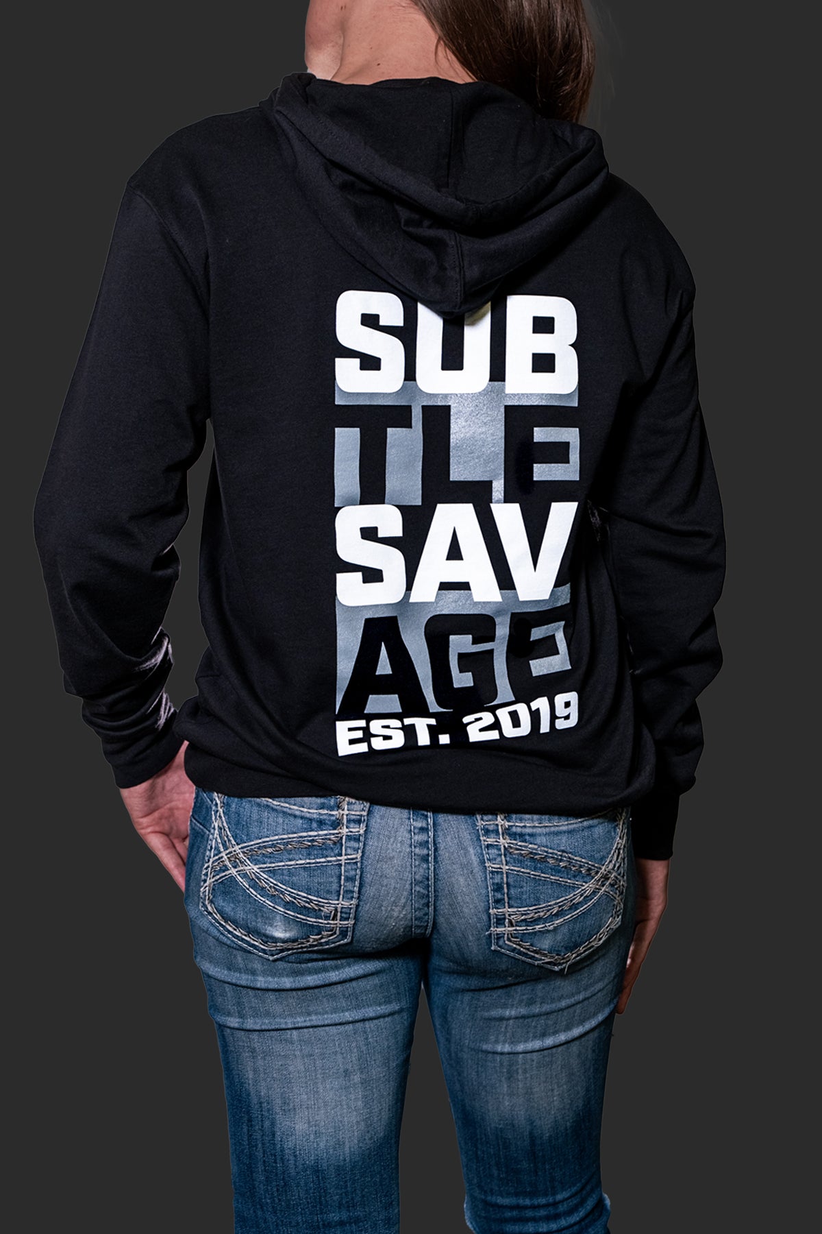 STACKED BLOCK HOODIE