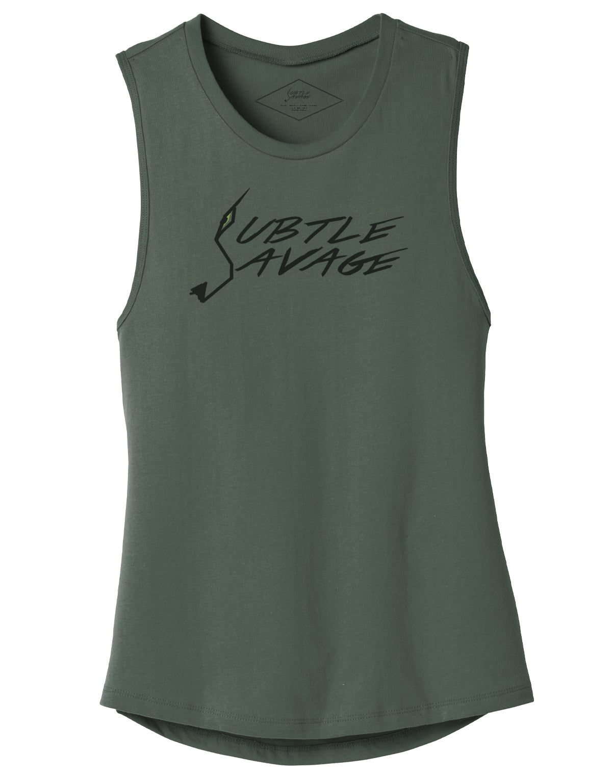 Muscle Tank - Green