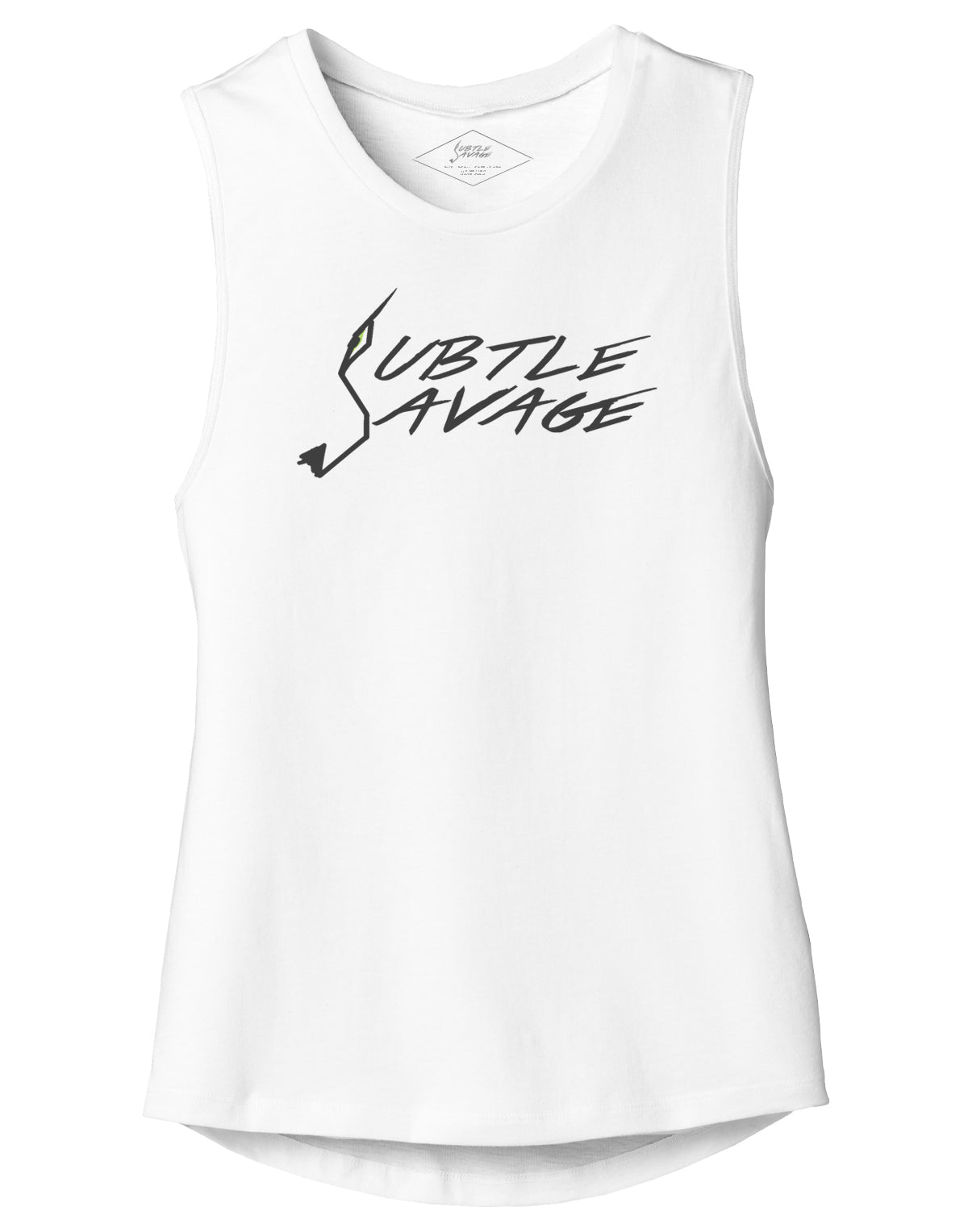 Muscle Tank - White