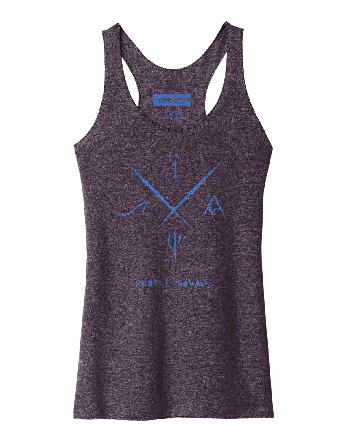 X Pictogram Racerback