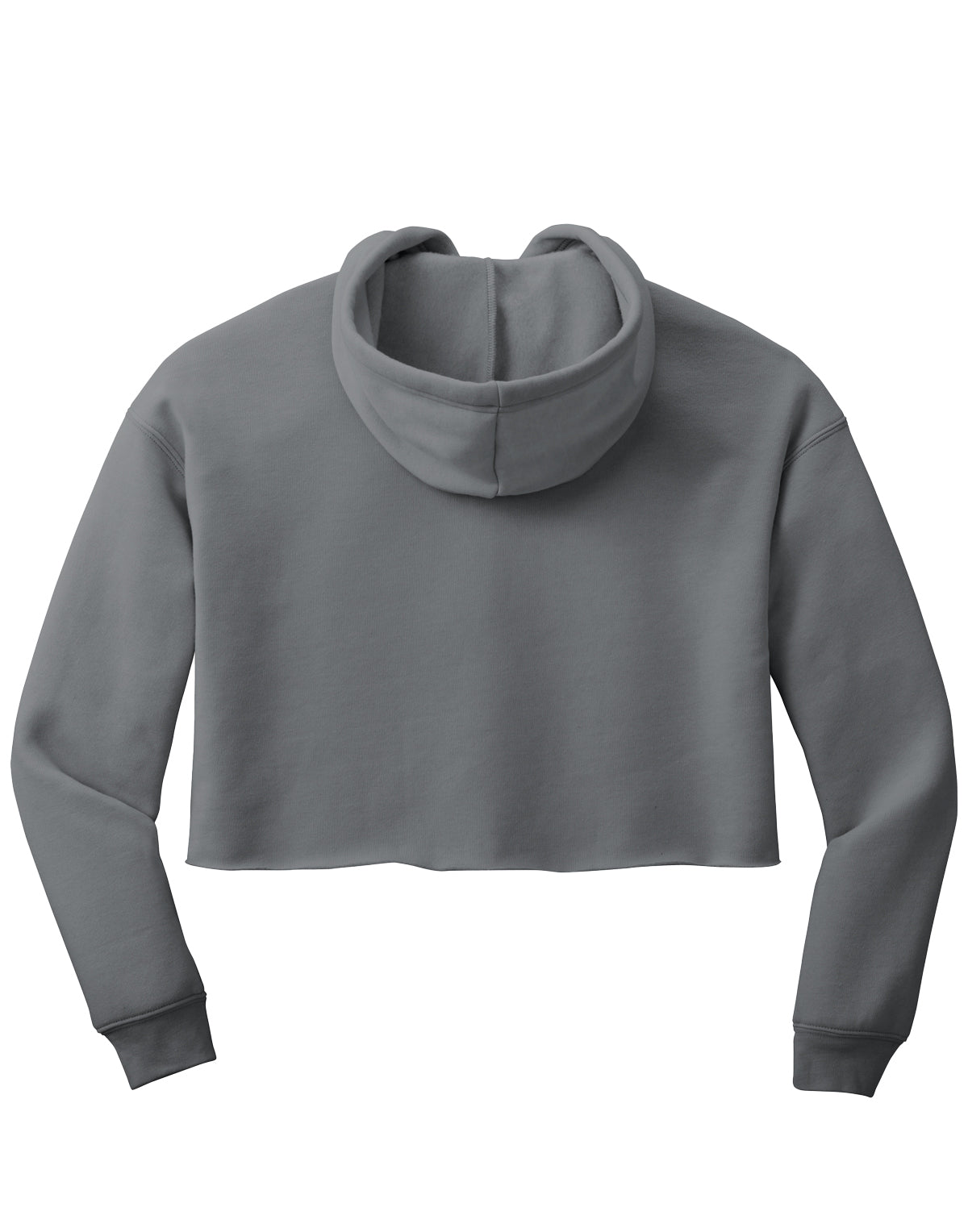 Crop Hoodie - Grey