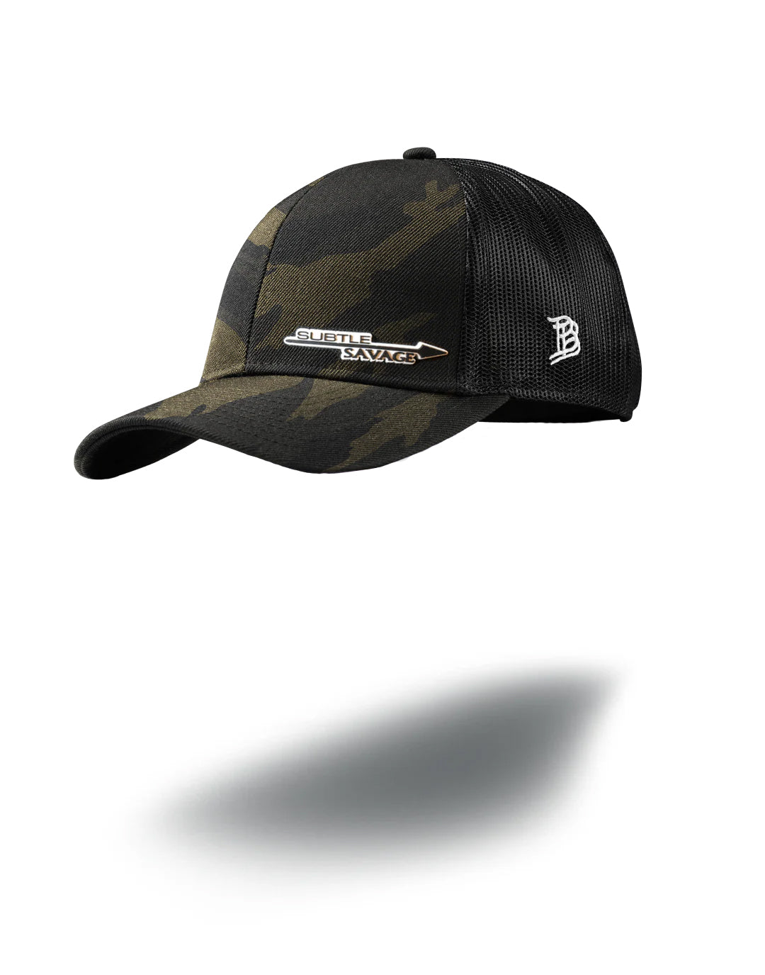 SPEAR MIDNIGHT BLACK  WITH BLK/WHT RUBBER PATCH